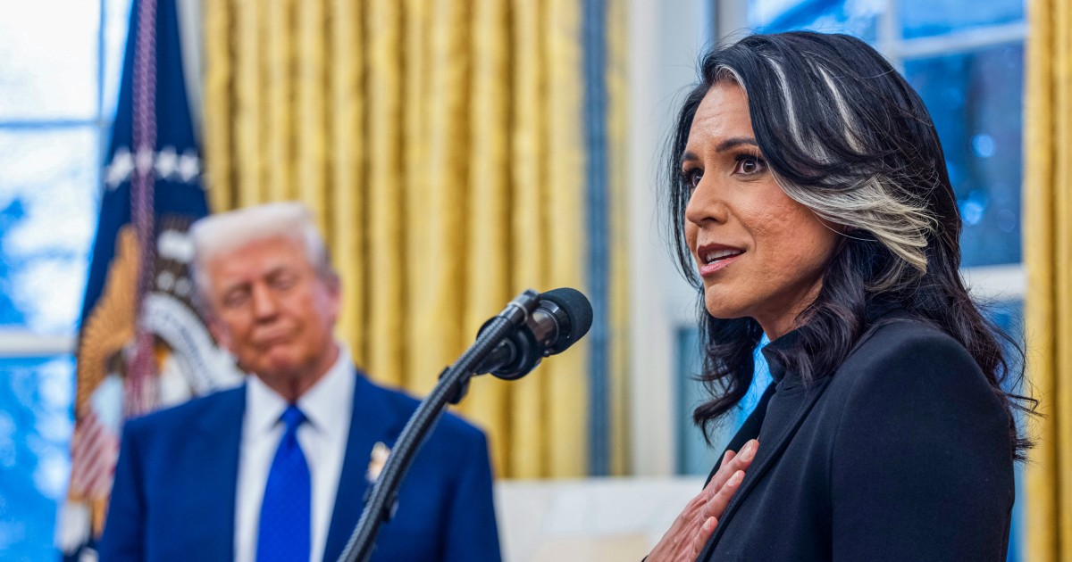 Gabbard is considering ways to improve Trump's intelligence briefing