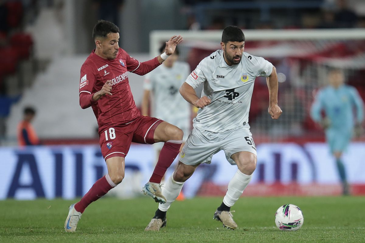 Gil Vicente-Arouca, 1-1 Rooster atingiu o posto avançado e só conseguiu um ponto