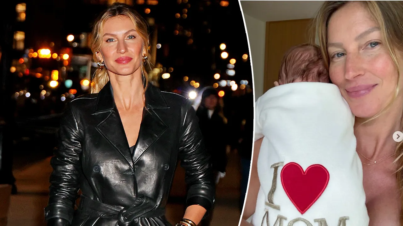 Gisele Bündchen shares her first photo of her new baby