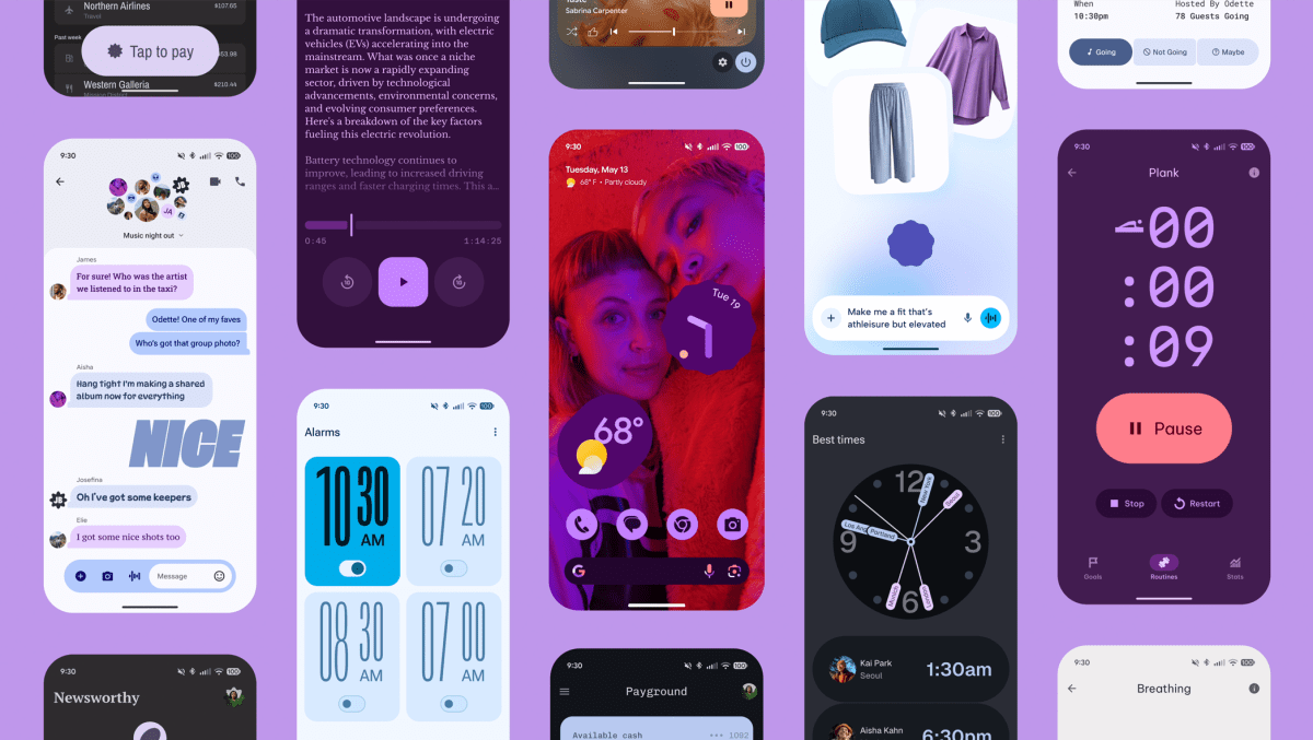 Google launches its new Android design language, Material 3 is expressive