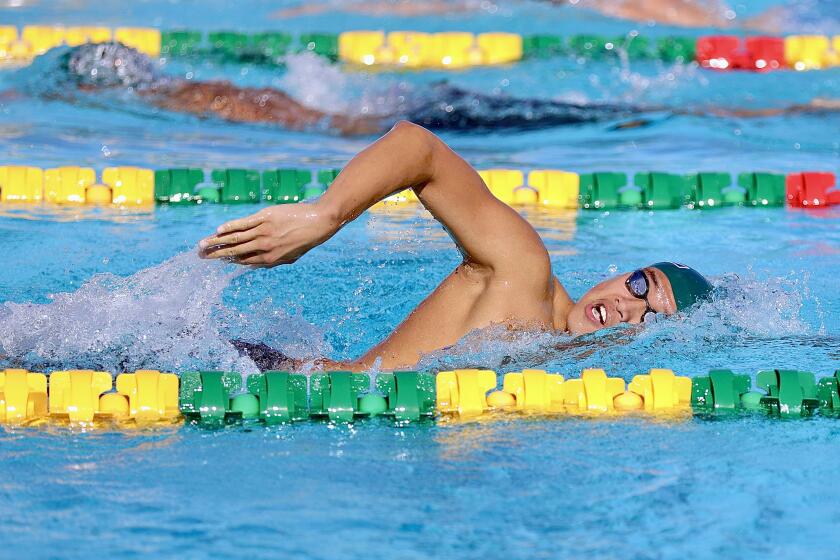 Granada Hills Sweep Boys and Girls Urban Swimming Championships