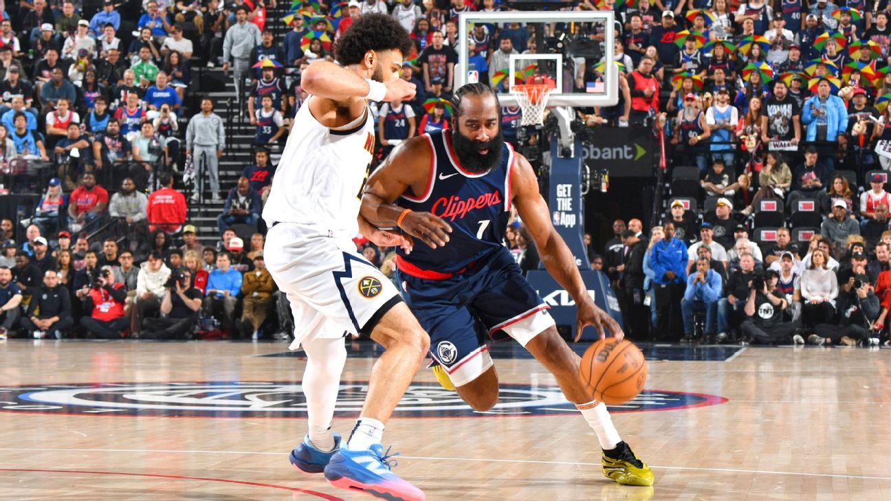 Harden, kawhi carries tough clips through the Nuggets to force game 7