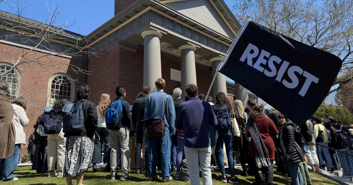Harvard professor promises to cut salaries to support university fight against Trump