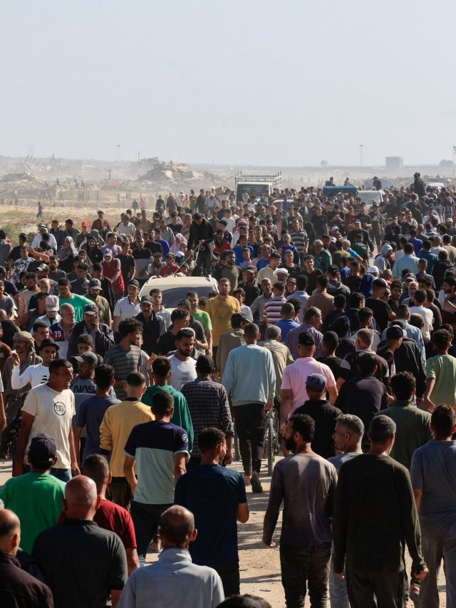 “Heartbreaking” chaos in Gaza as hungry Palestinians seek Israeli aid | Israel – Palestinian conflict news