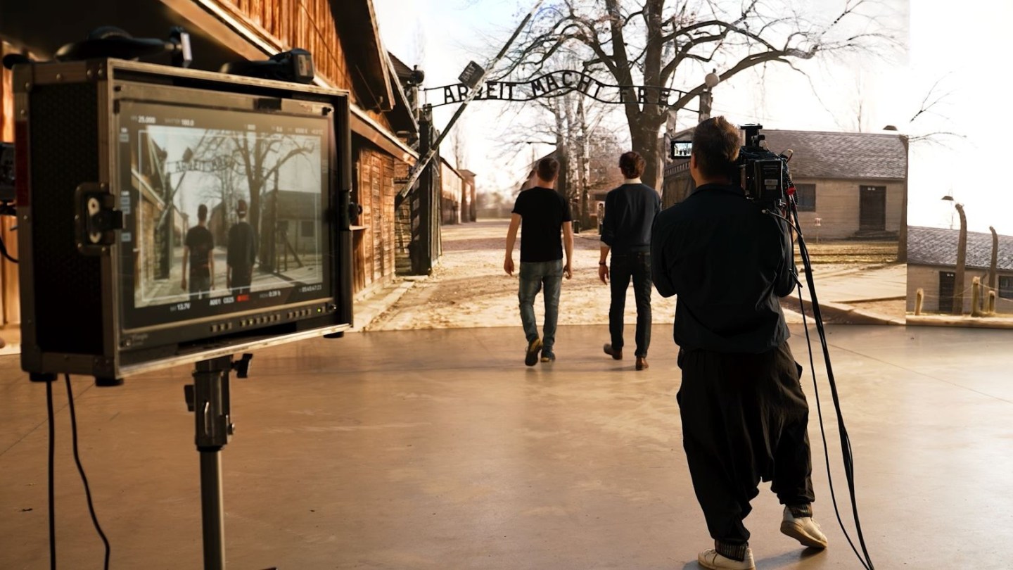 Holocaust Memorial Set Virtual Movie Location