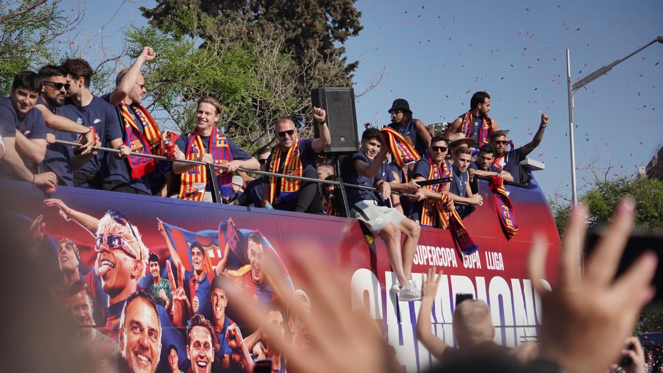 How Hansi Flick took Barcelona back to top with LaLiga title