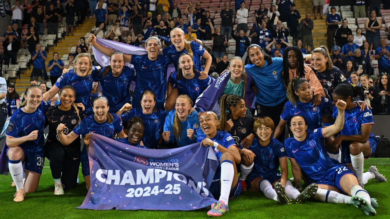 How cruel is Chelsea's sixth consecutive WSL championship
