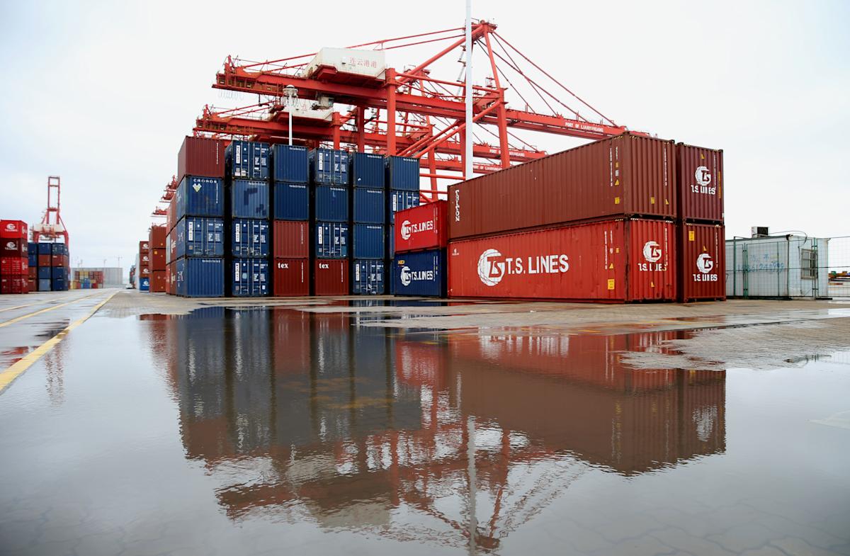 How much inventory did companies actually build ahead of tariffs?