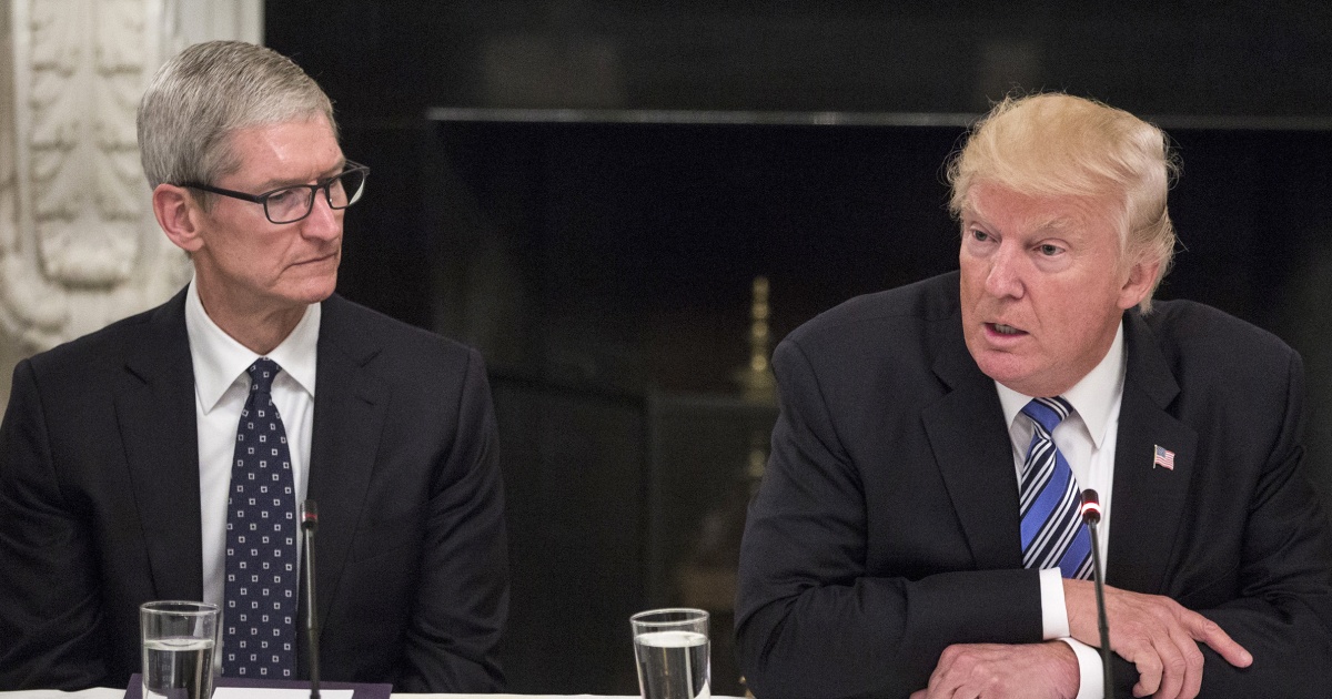 “I have a small problem with Tim Cook”