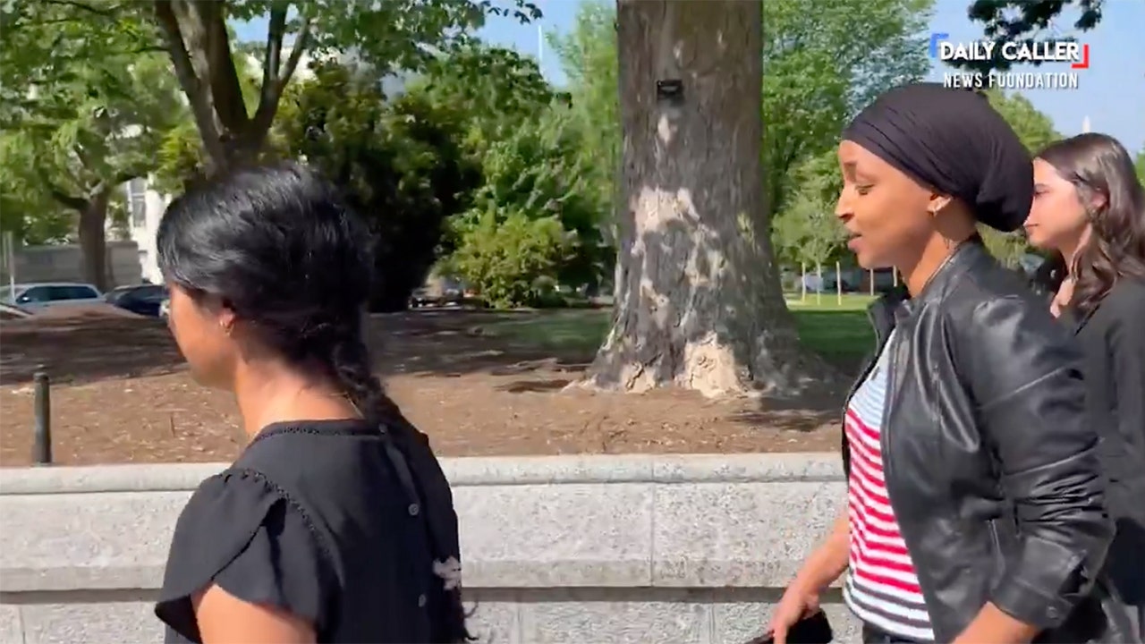 Ilhan Omar tells the “f —” of the daily caller reporter asking questions