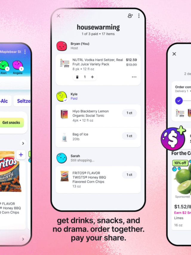 Instacart launches Fizz, a new app for ordering party drinks and snacks