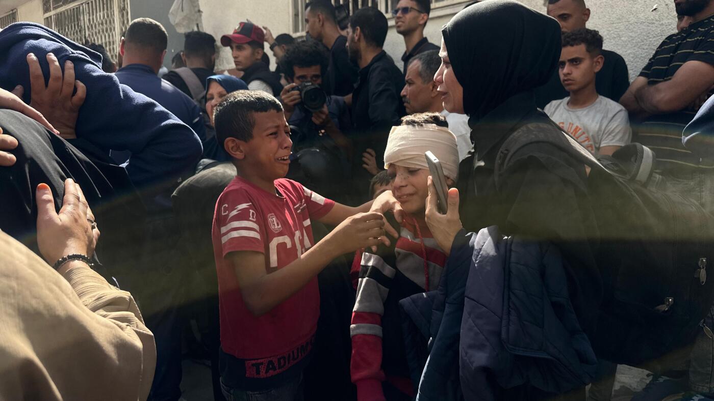 Israel plans to move humanity south to new aid center: NPR