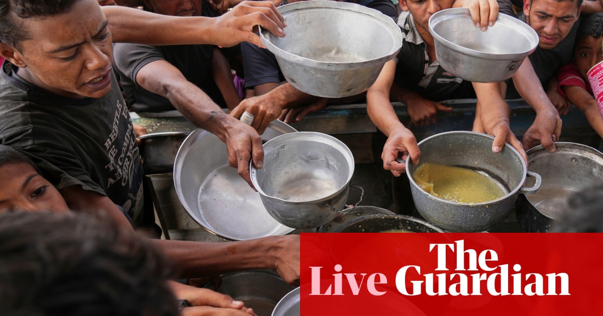 Israel says it will allow “basic” food to enter Gaza after 10 weeks of lockdown – Israeli Gaza War Live | Israel