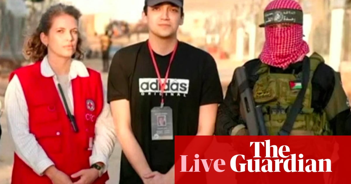 Israeli-American hostage Edan Alexander safely handed to Israeli forces – Israel-Gaza war live | Israel