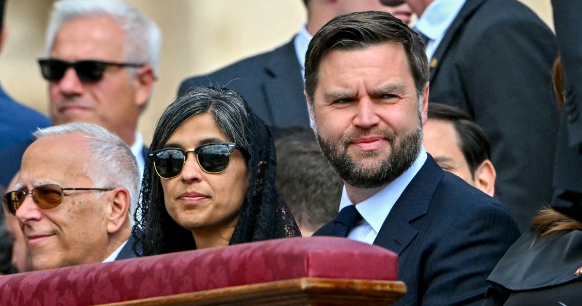 JD Vance's Vatican visits his Catholic Vice President