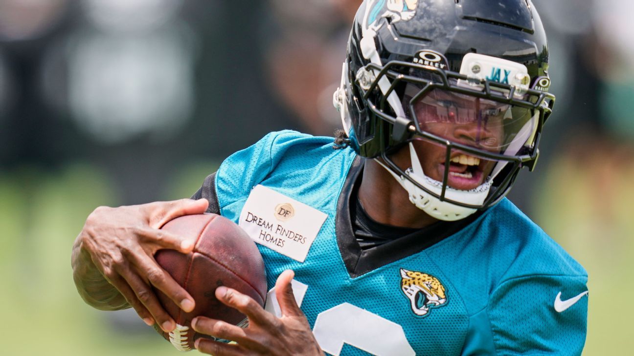 Jags' Travis Hunter learns scripts and gets D rep next week