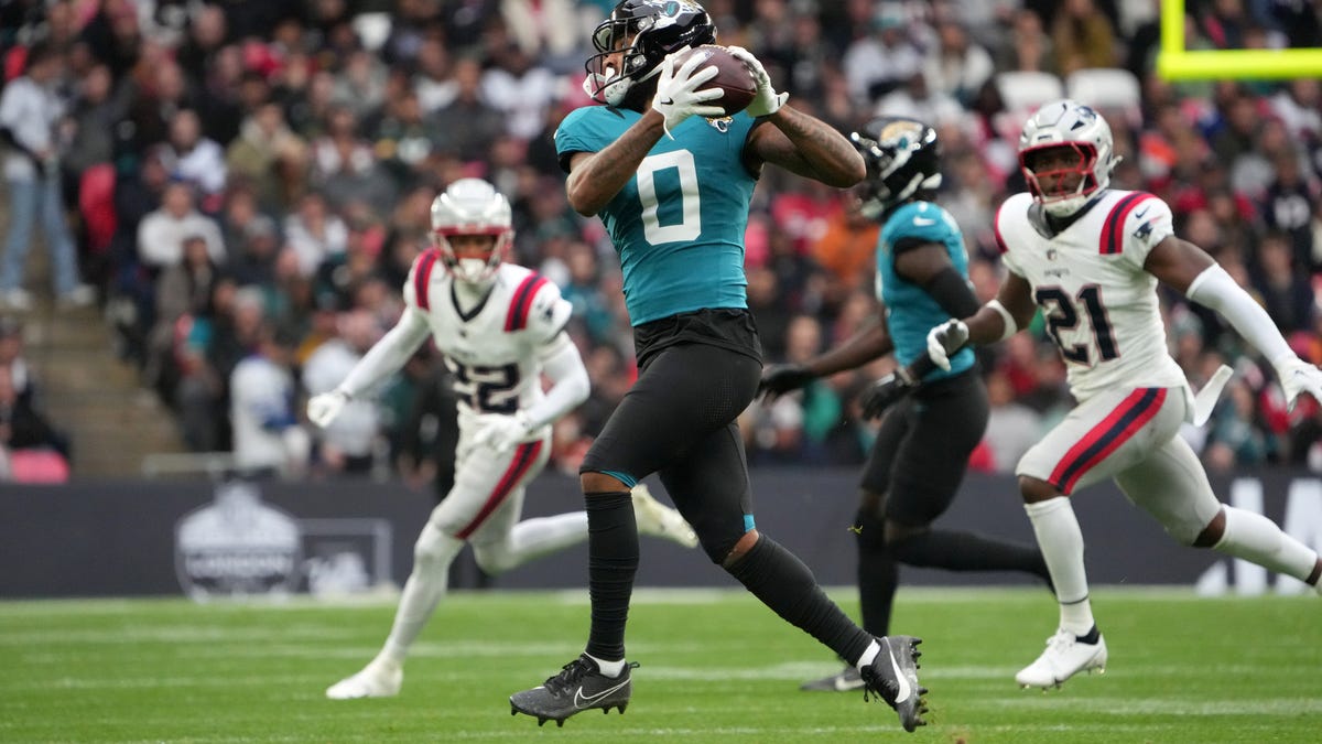 Jaguars release Gabe Davis; What is the WR depth map now?