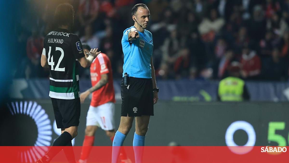 João Pinheiro é o árbitro de Benfica -Sporting -Sport