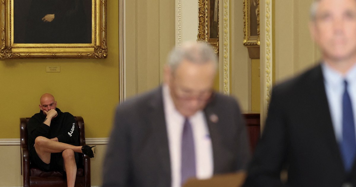 John Fetterman finds himself on an island in the Senate: From the Politics