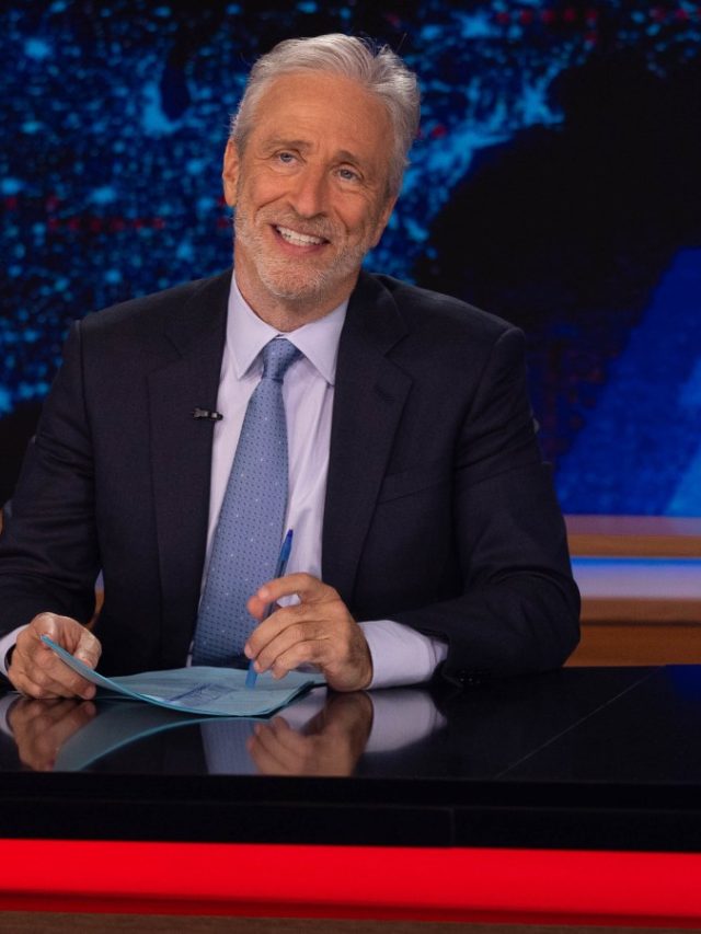 Jon Stewart criticizes Donald Trump for accepting free jets