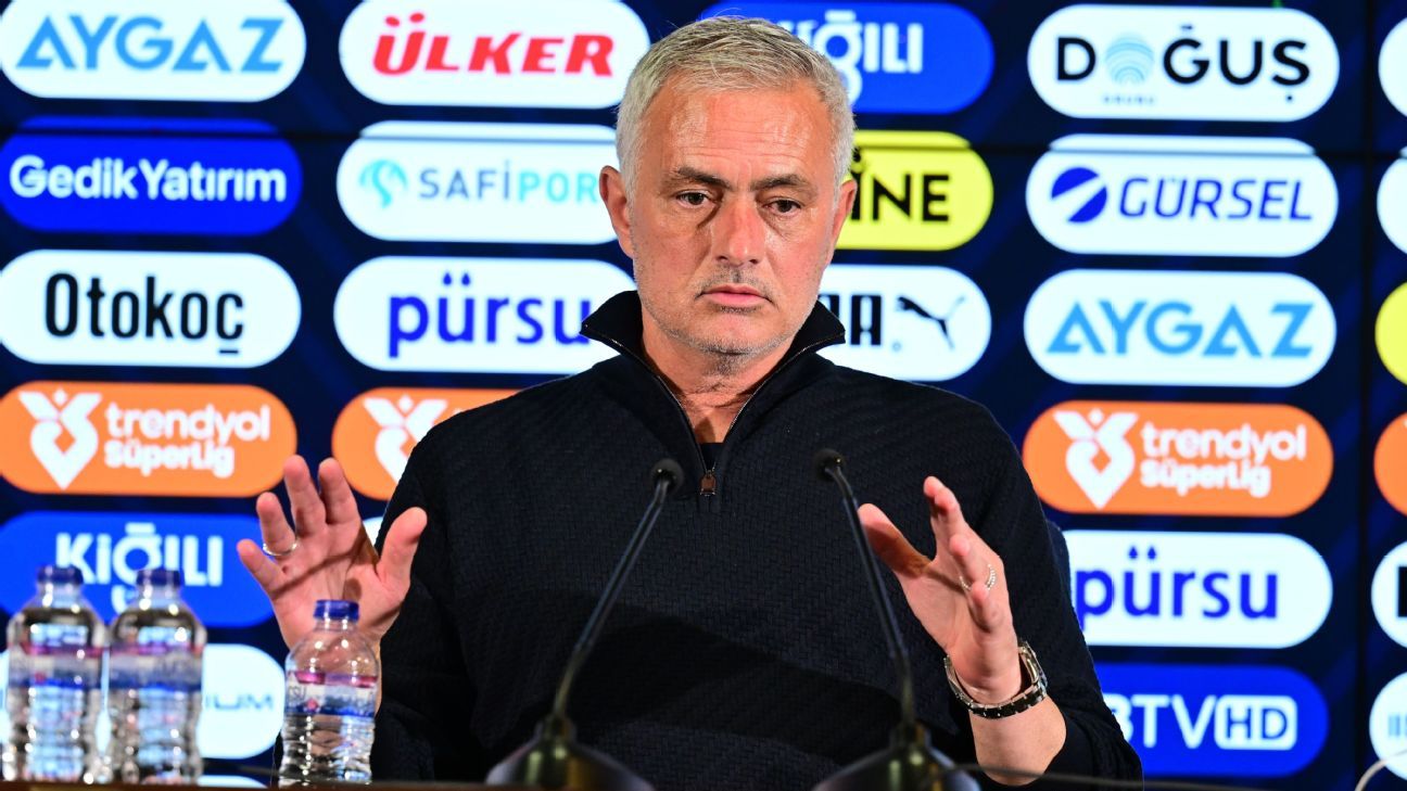 Jose Mourinho's silence on the future as Fenerbahce champion hopes disappear