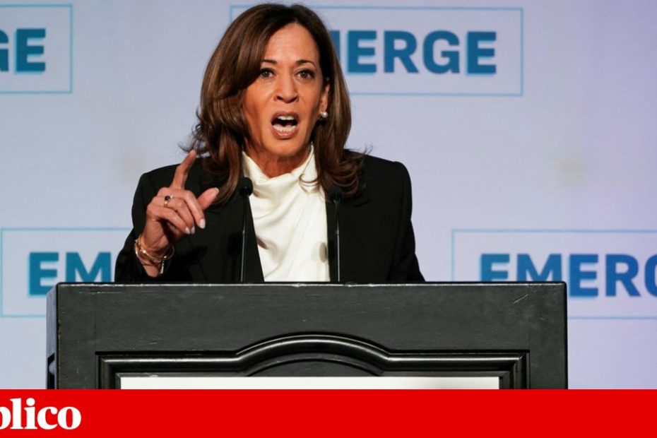 Kamala Harris critica a visão "egoísta" de Donald Trump | Estados Unidos