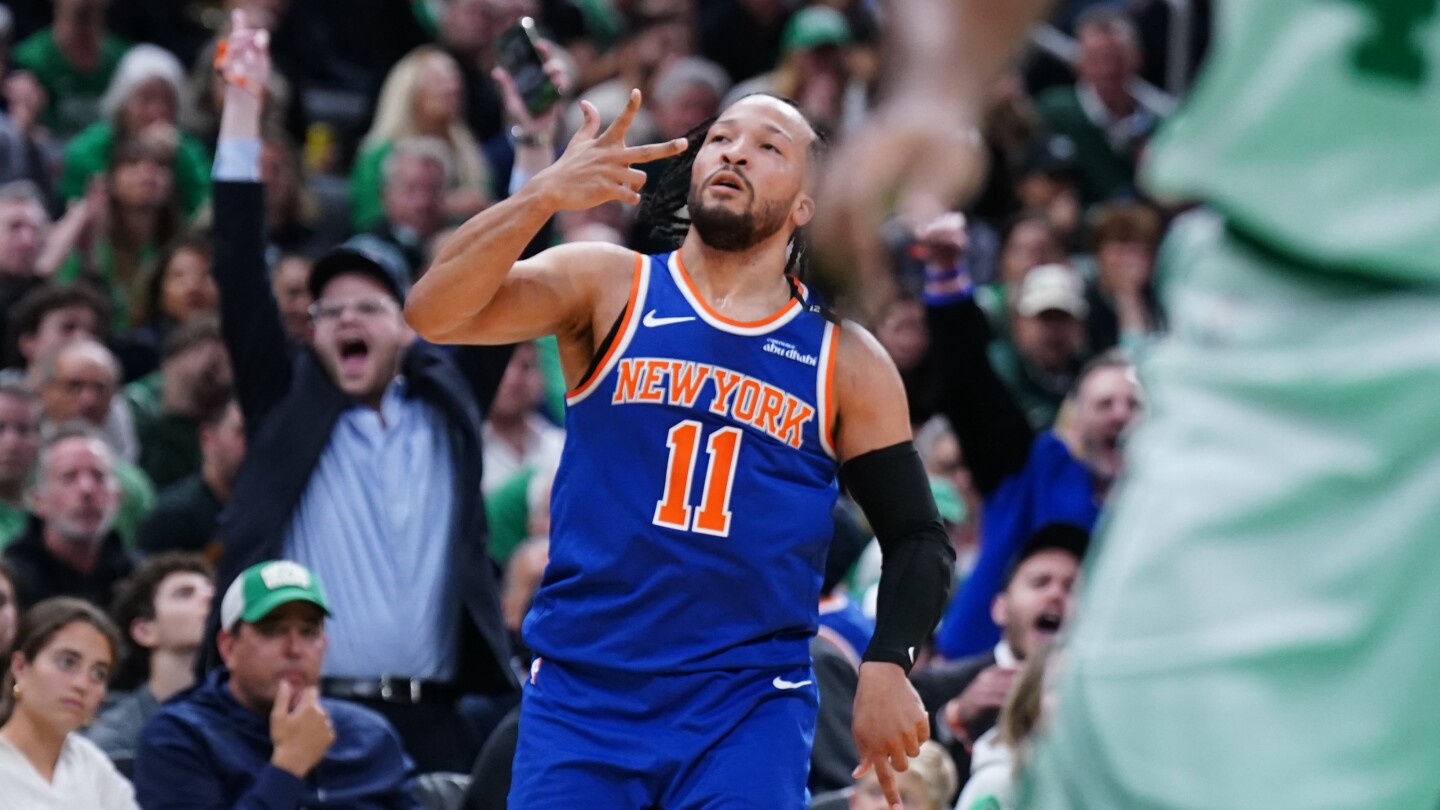 Knicks fell from 20, defeating the Celtics 108-105, when