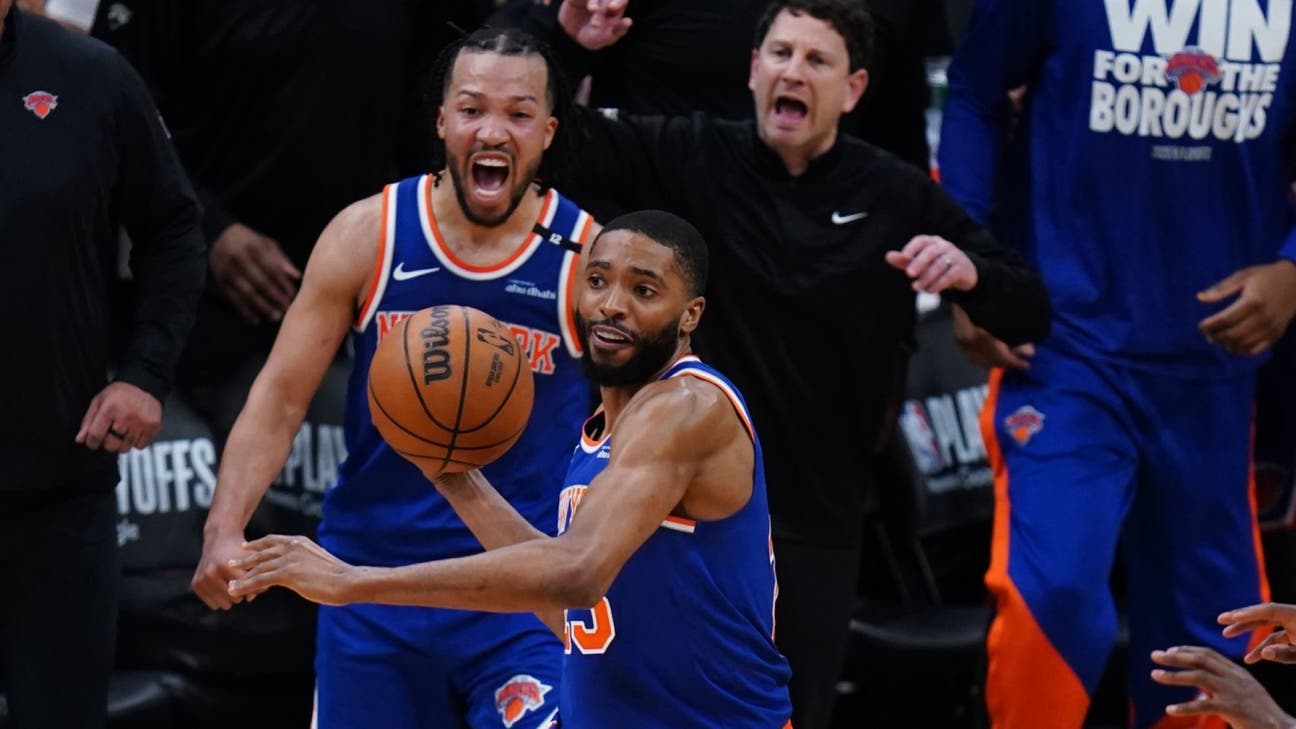 Knicks make a comeback in Game 1 with 20 points to beat the Celtics