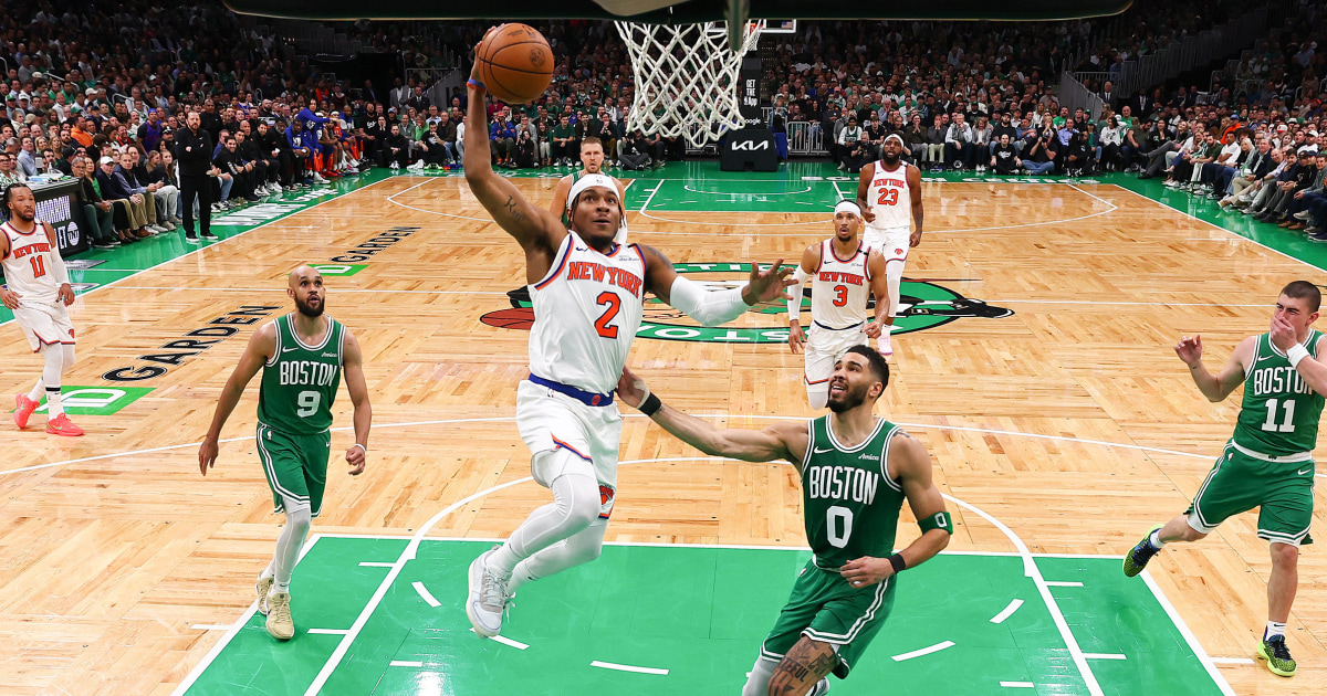 Knicks once again lead the Celtics 2-0 after getting up from 20