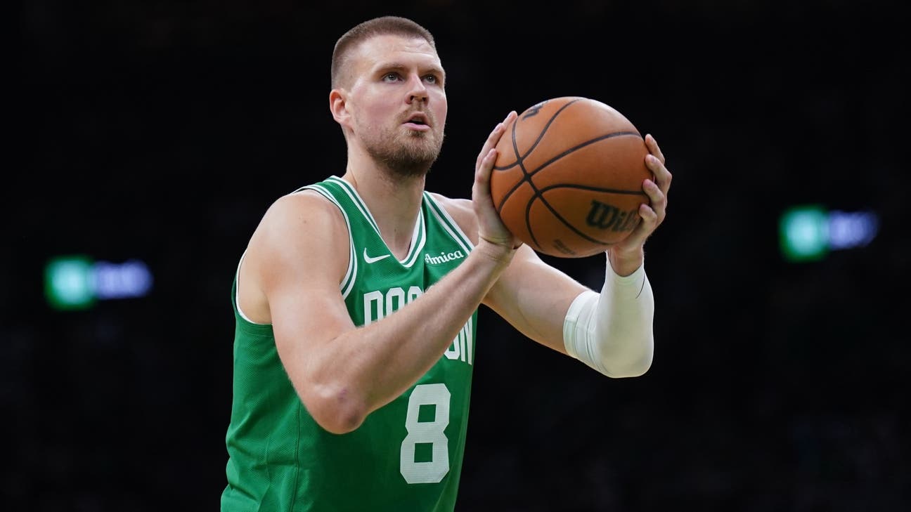 Kristaps Porzingis after 6 games in the Celtics