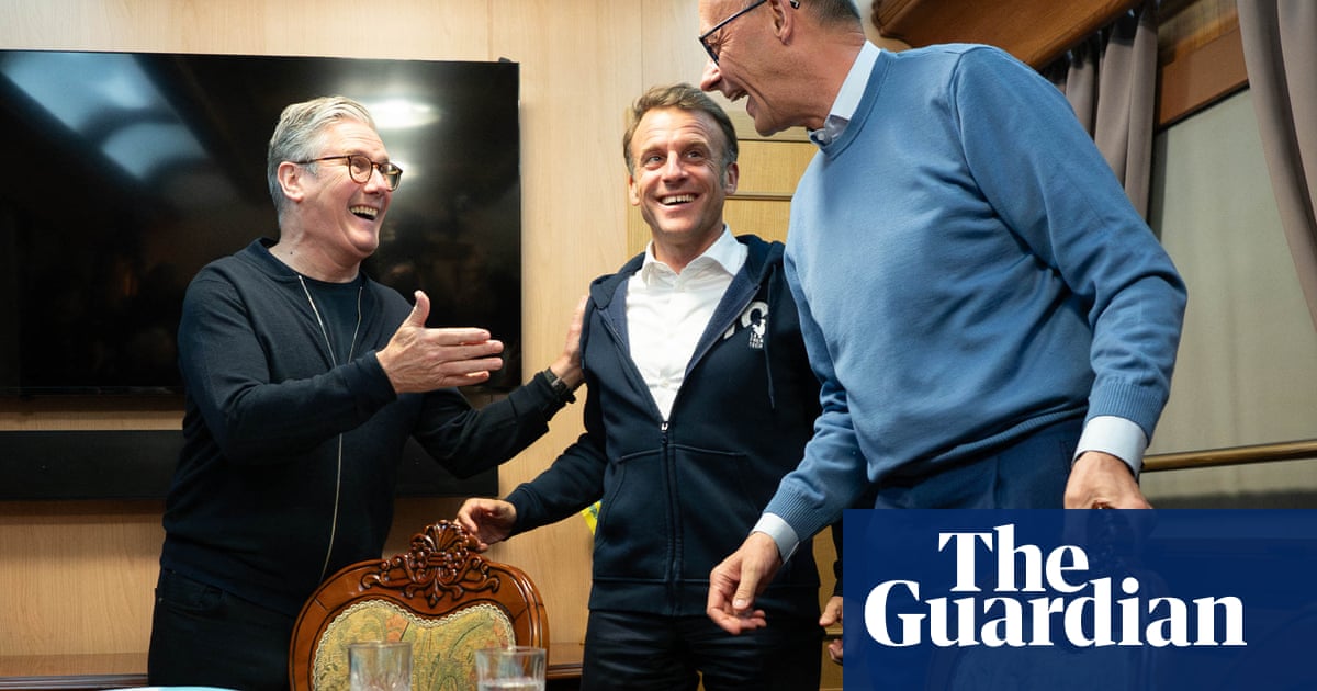 Leaders from Britain, France, Germany and Poland arrive in Kiev to push for 30-day ceasefire | Ukraine