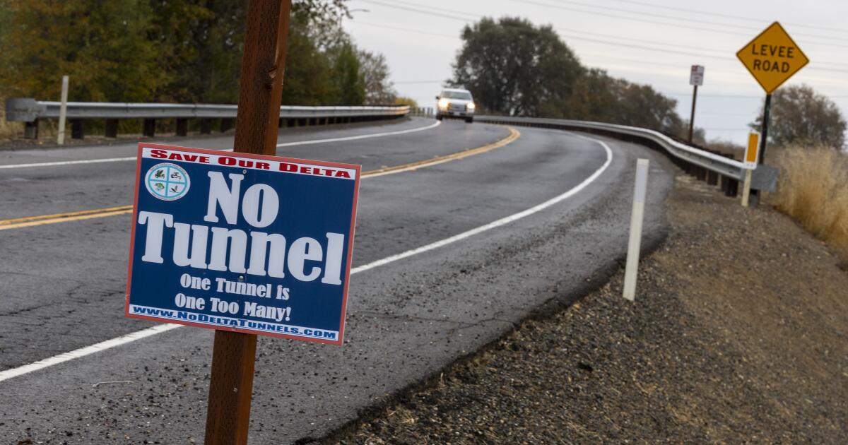 Legislators vow to fight with news magazine's Delta water tunnel