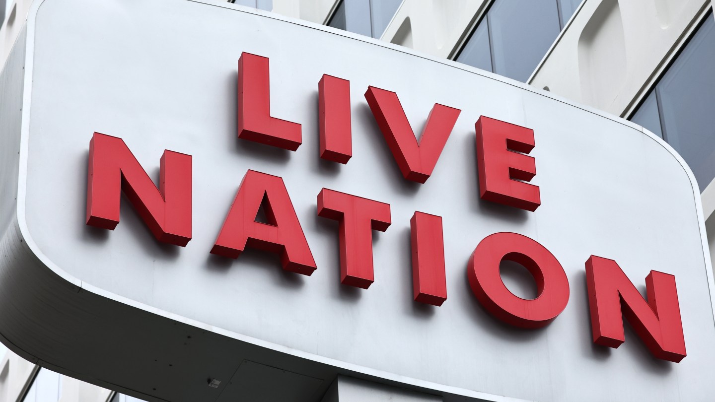 Live Nation revenue drops to $3.3B for Q1 2025