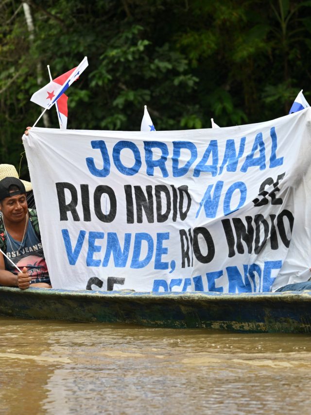 Local community vows to fight the new Panama Canal Reservoir | in picture news