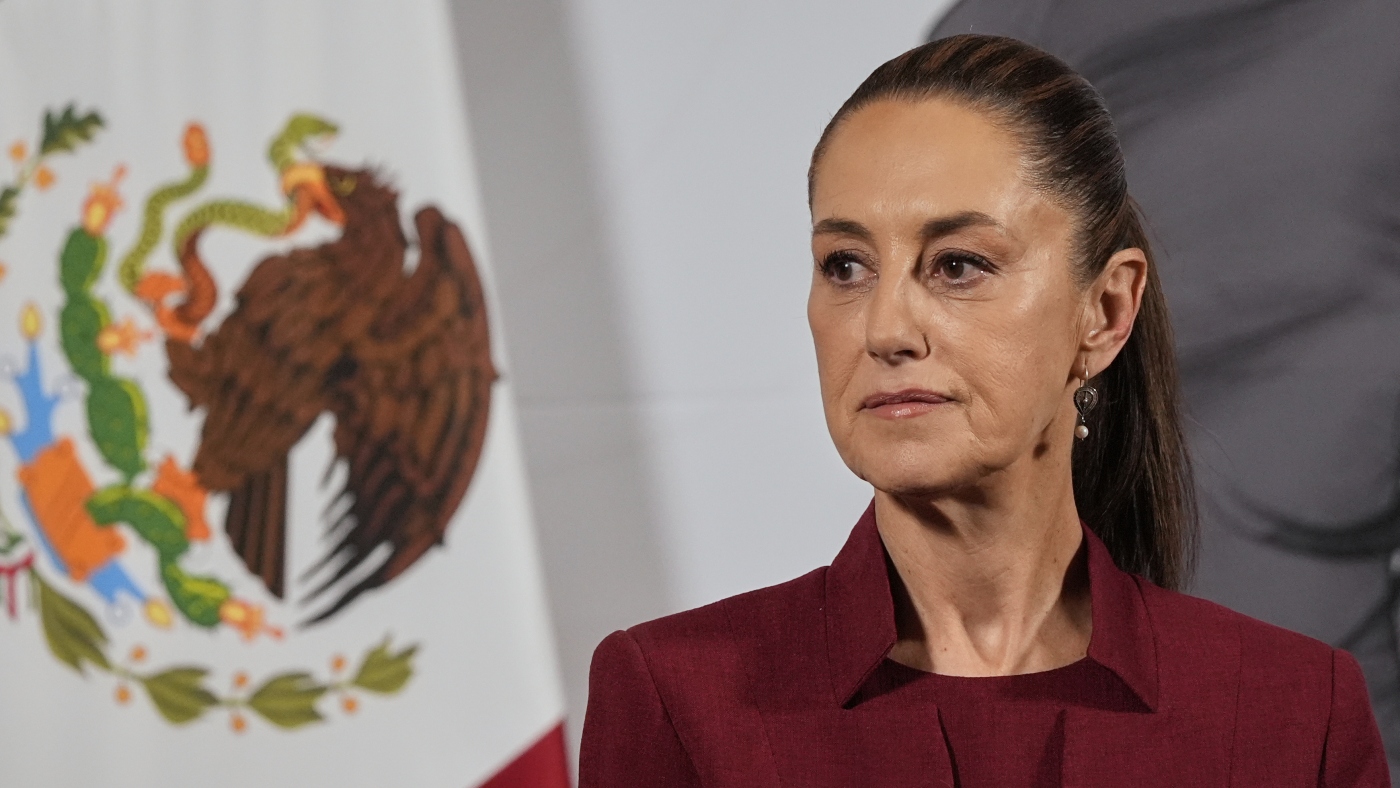 Mexican president says she rejects Trump's plan to send U.S. troops across borders: NPR
