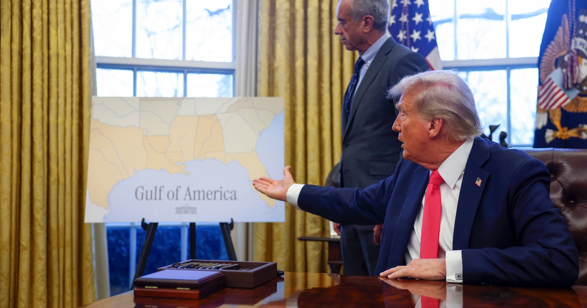 Mexico says it is suing Google for labeling the Gulf of Mexico as the Gulf of America that Trump enjoys