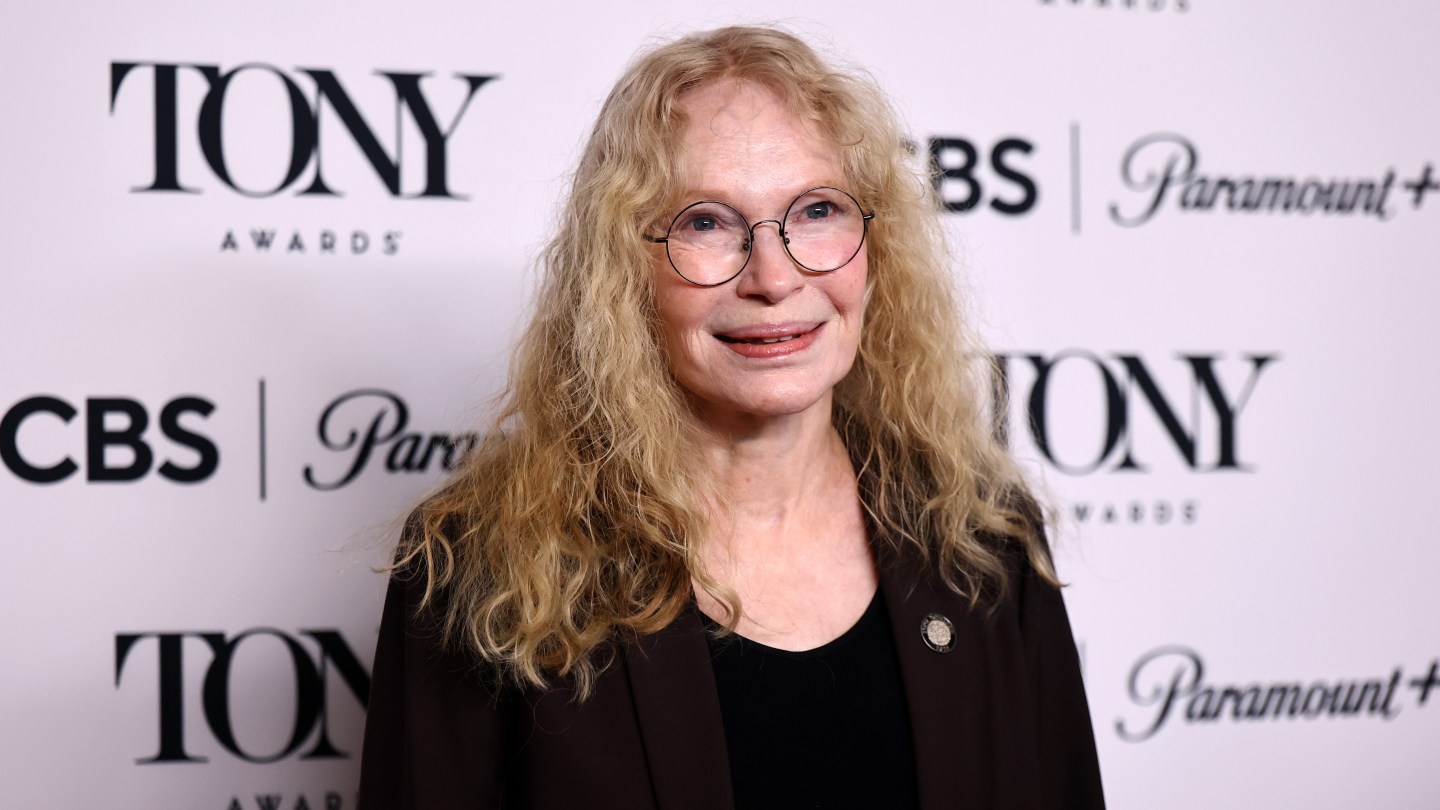 Mia Farrow returns to Broadway in her first Tony nomination