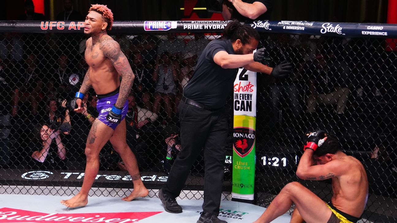 Michael Morales stops Gilbert Burns on UFC Battle Night