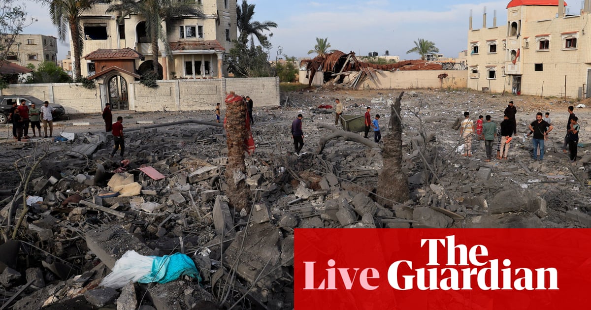 Middle East Crisis Live: More than 50 people died in Israel's strike against Gaza as Trump's Gulf trip continues | World News