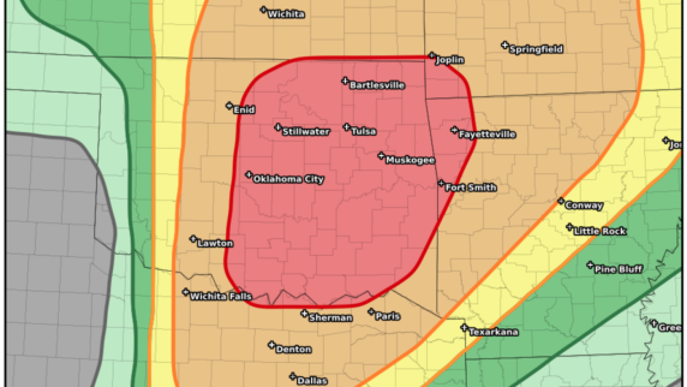 Midwest and South weather forecast: NPR