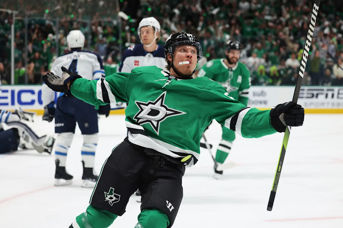 Mikael Granlund wins first professional playoff hat trick as the star beats the top seed Jets in 3-1 series