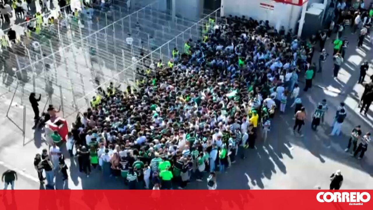 Milhares de fãs “pintando” a rota verde e branca entre alcoque e Luz – futebol