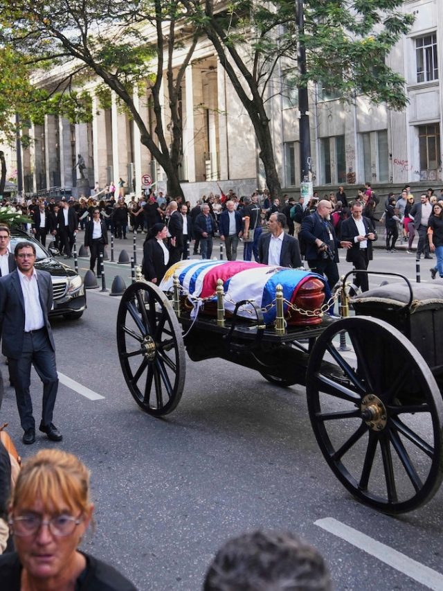 Mourners from all over Uruguay bid farewell to iconic former president José Mujica