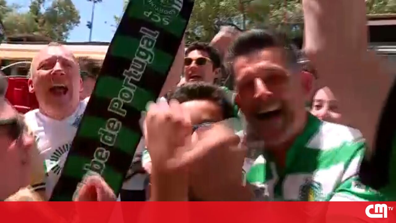 Músicas e figurinos verdes e brancos: apoiadores esportivos aguardam a vitória de “Lion” – Vídeo