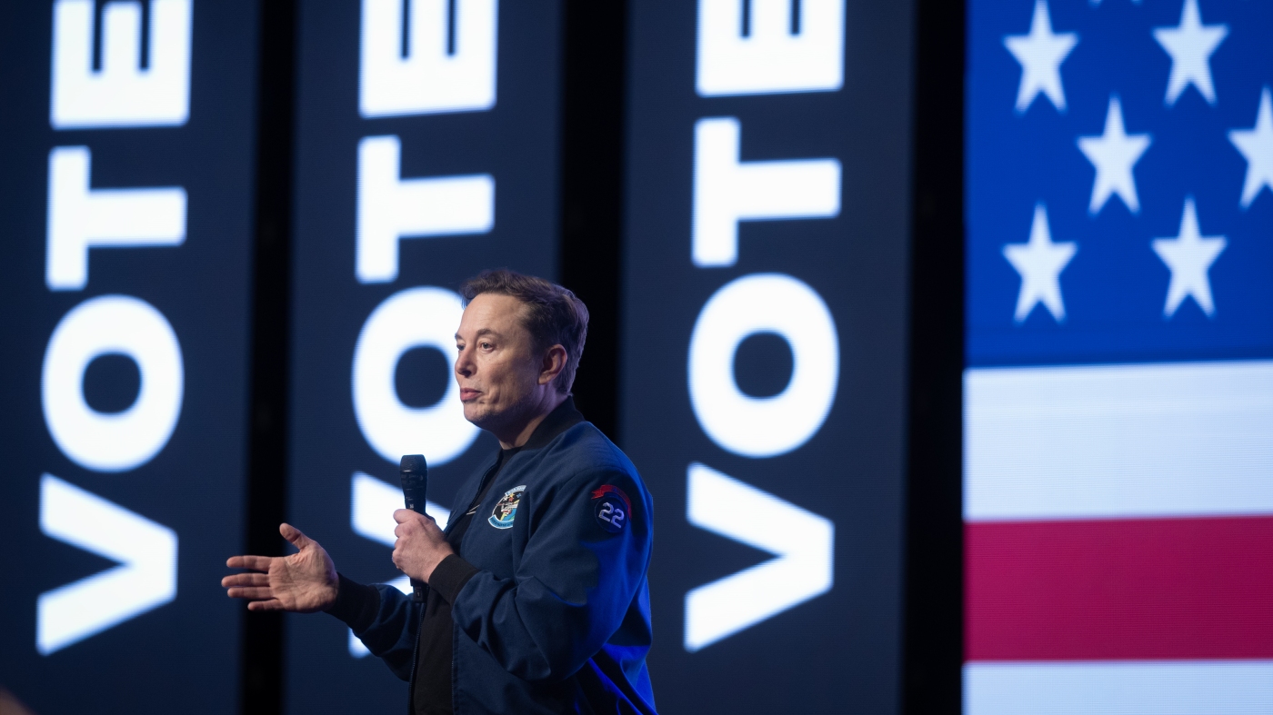 Musk slows down political spending as he focuses on Tesla: NPR