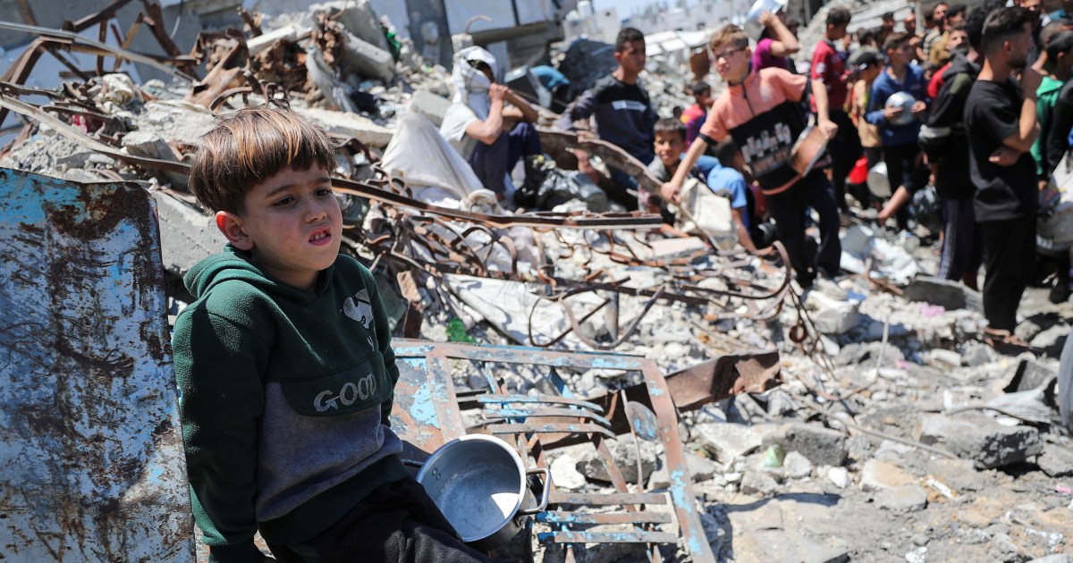 My nephew asked him if he only ate meat in heaven. I'm having a hard time answering | Israel-Palestine conflict