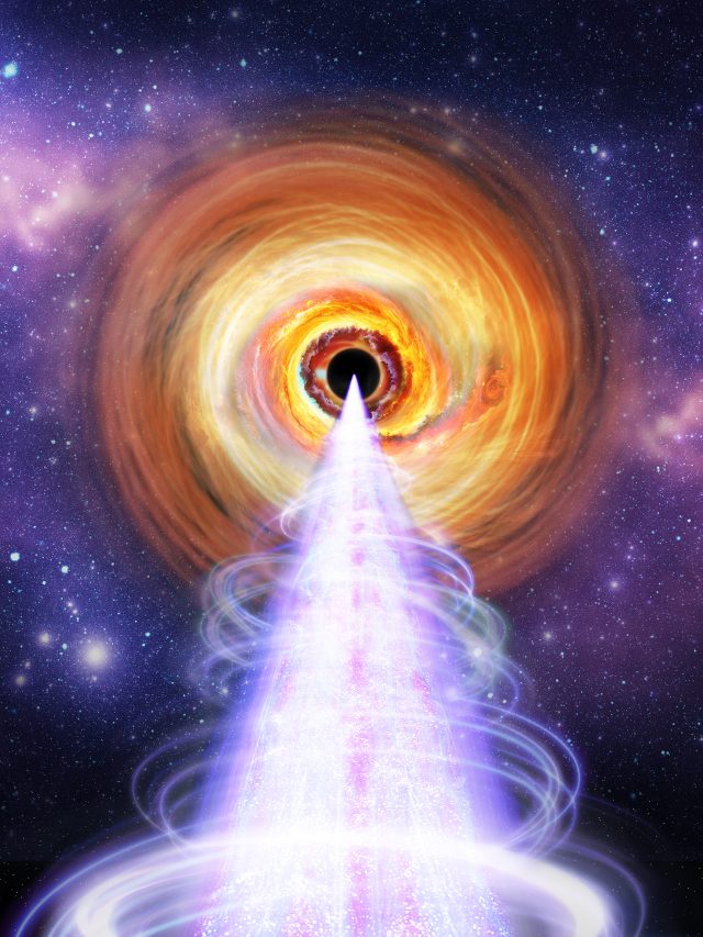 NASA's IXPE reveals X-ray-generating particles in black hole jets