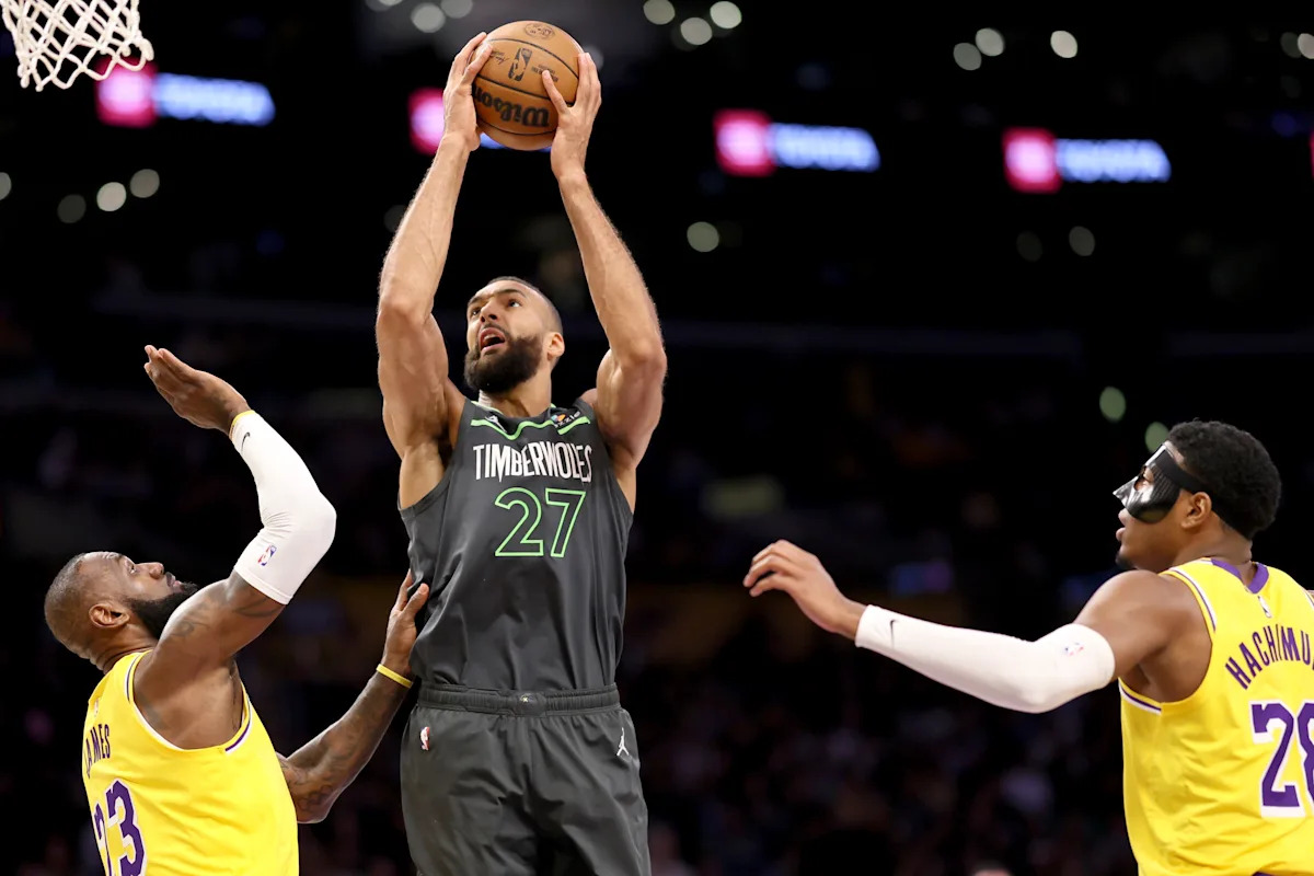 NBA Playoffs: Timberwolves eliminate Lakers from Rudy Gobert's 20-20 game