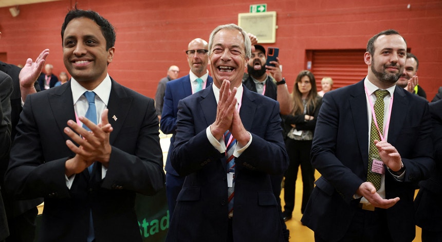 O Partido de Reforma de Nigel Farage lidera o município britânico