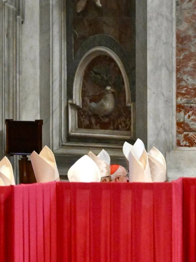 Missa de massa: Cardinal lê para o papa: “É melhor saber como evocar consciência e energia moral e espiritual na sociedade de hoje”